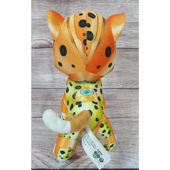 Paw Patrol Plush Wild Stuffed Animal Cat Pack Orange Leopard 8" Spin Master 2021 - Picture 3 of 4
